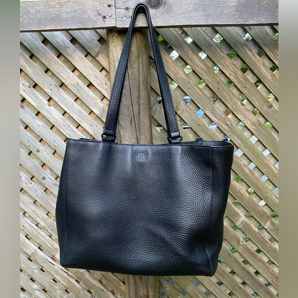 Dagne Dover Allyn Leather Tote Bag